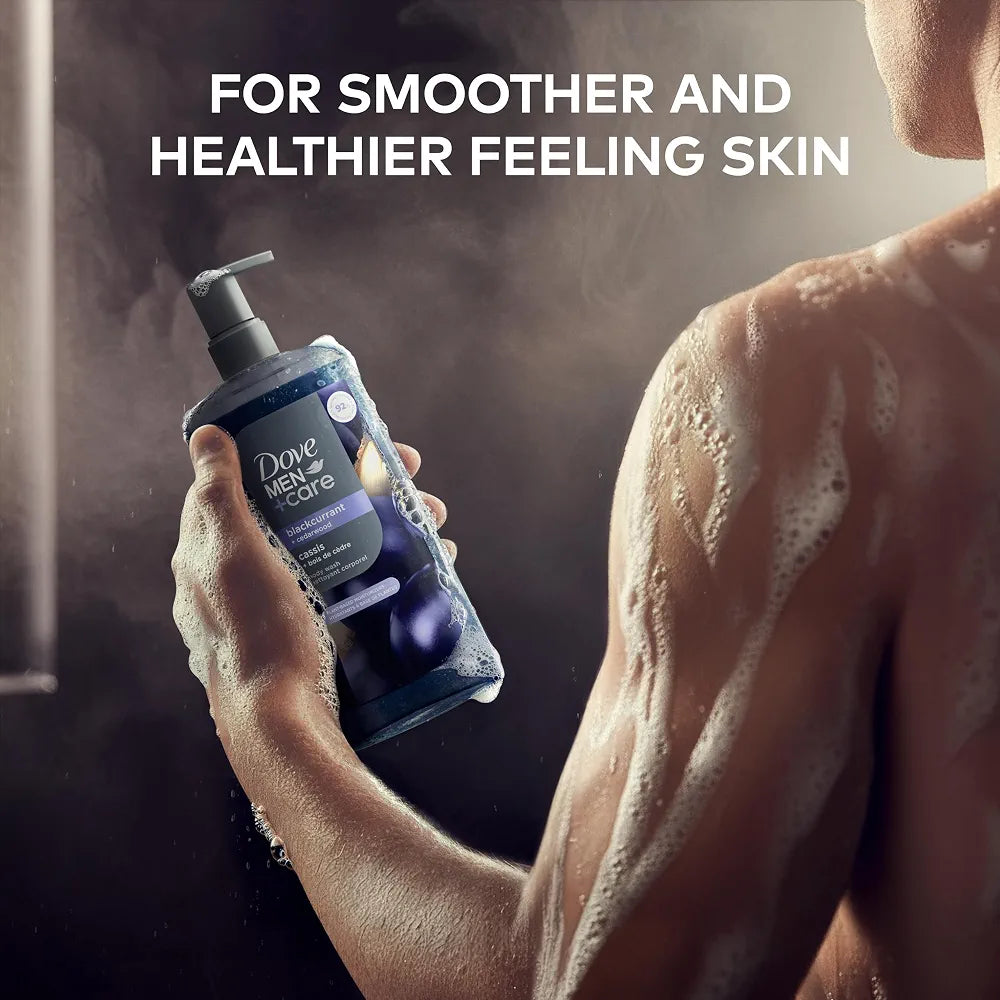 Dove Men+Care Blackcurrant & Cedarwood Moisturizing Body Wash | 26 oz