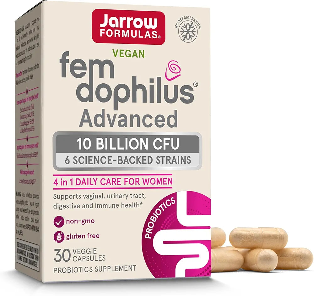 Jarrow Formulas Fem-Dophilus® | Clinically Studied Vaginal & Urinary Tract Probiotic
