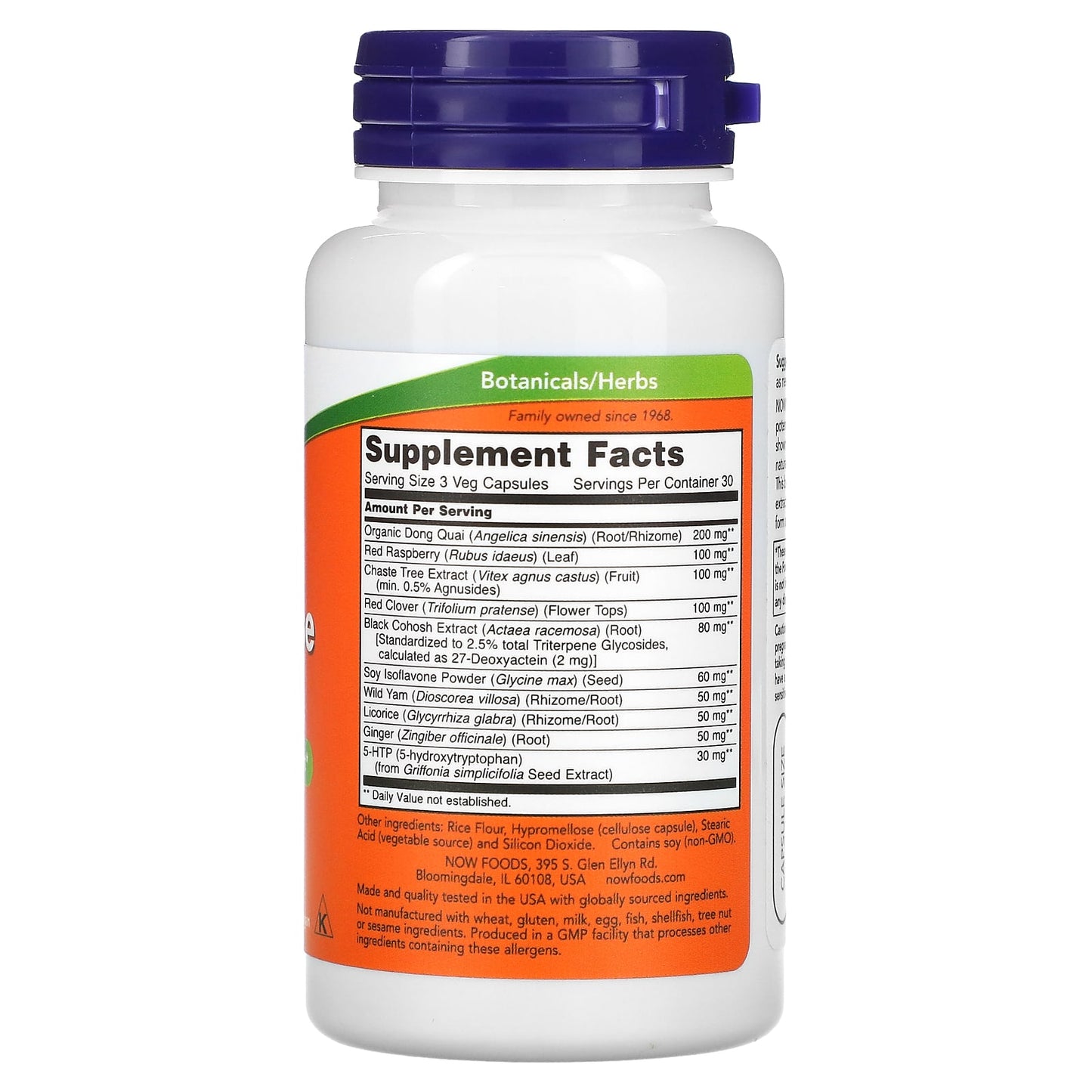 NOW Foods Menopause Support – 90 Veg Capsules