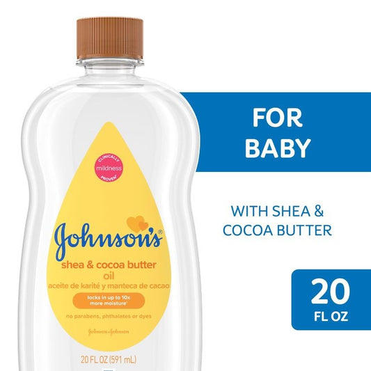 Johnson Baby’s Shea and Cocoa Butter Oil