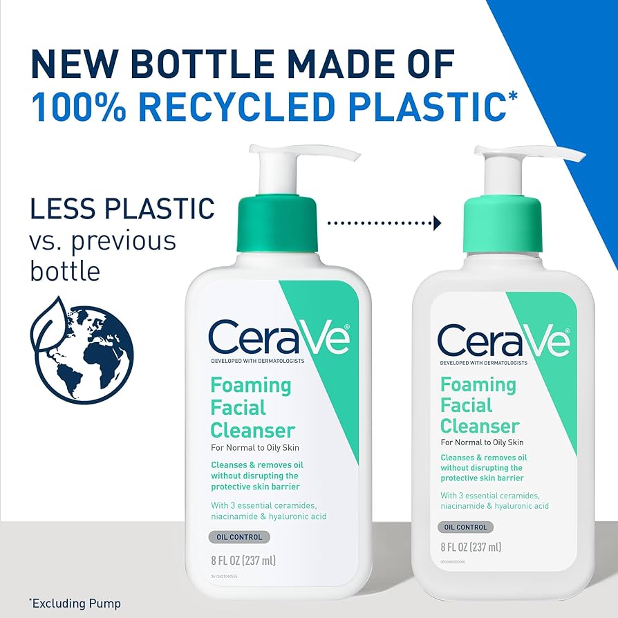 CeraVe Foaming Facial Cleanser | Daily Face Wash