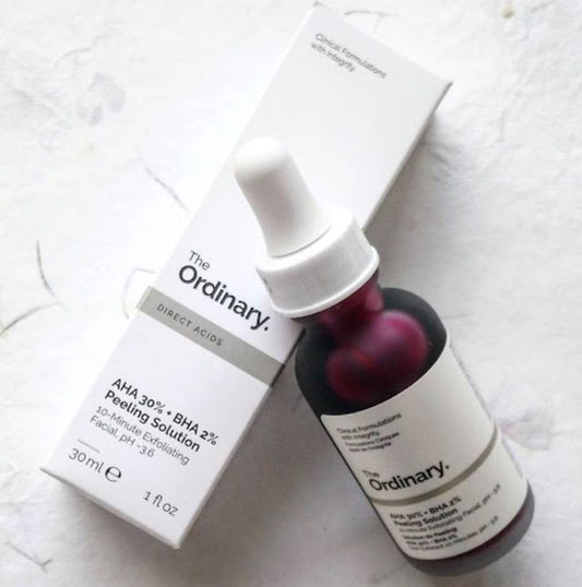 The Ordinary AHA 30% + BHA 2% Exfoliating and Brightening Peeling Solution