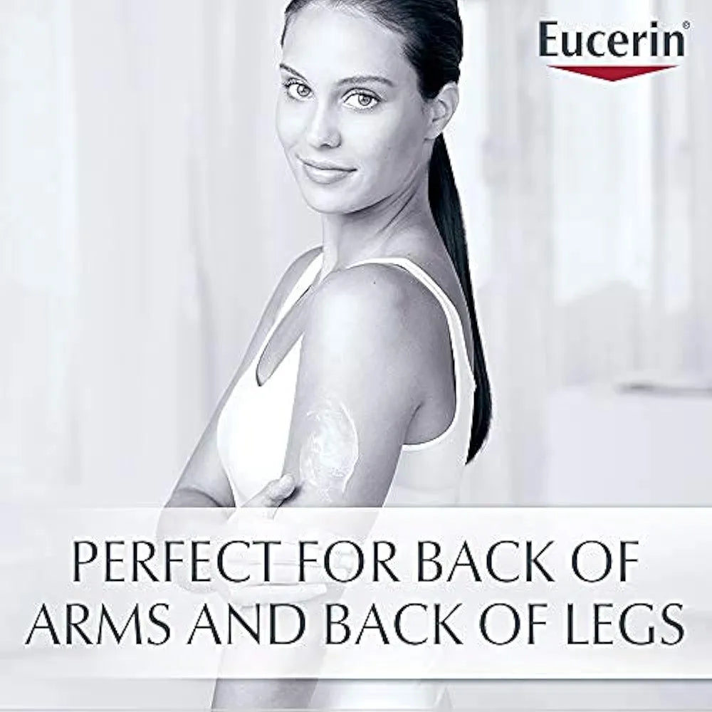Eucerin Roughness Relief Body Lotion | 10% Urea-Enriched Moisturizer for Dry & Rough Skin (16.9 fl oz)