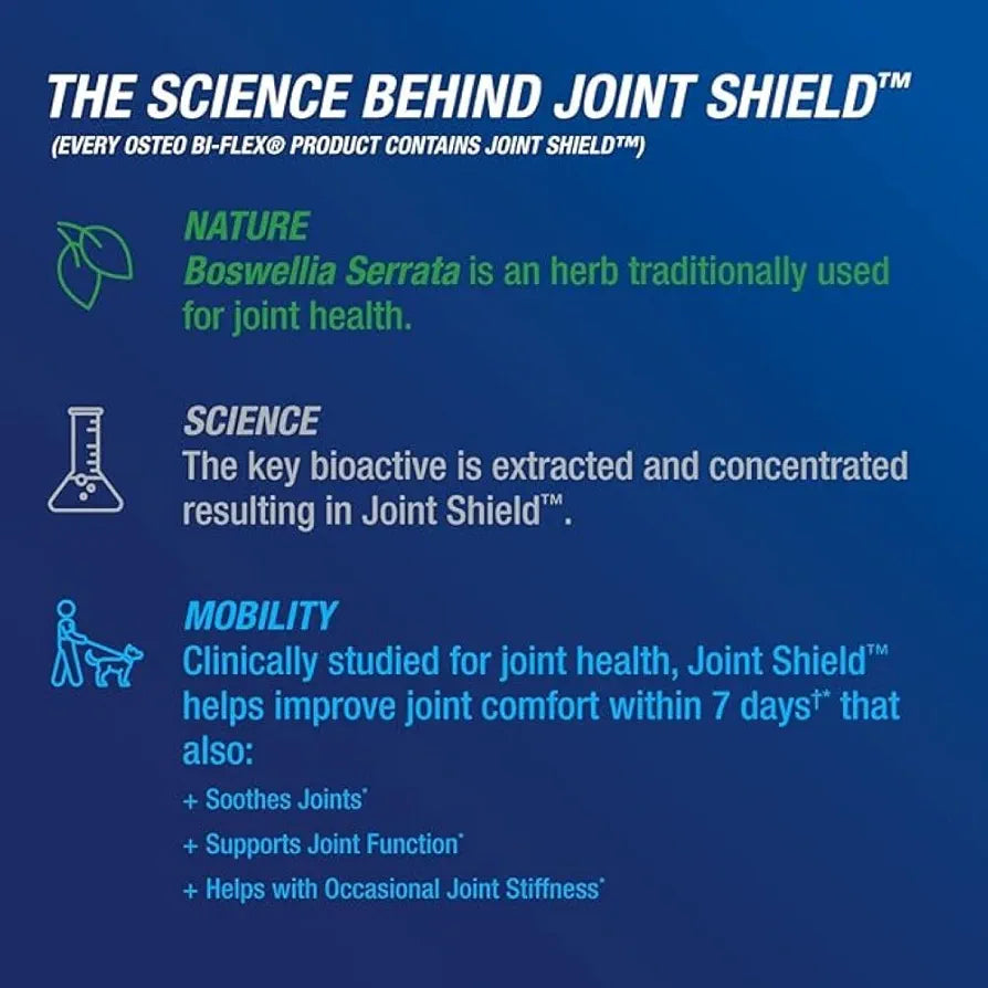 Osteo Bi-Flex Triple Strength Joint Supplement with Glucosamine & Turmeric | 80 tablets