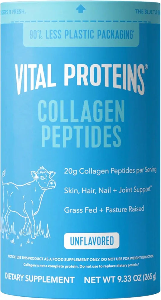 Vital Proteins Collagen Peptides Powder | Unflavored Collagen for Hair, Skin, Nails, Bones & Joints