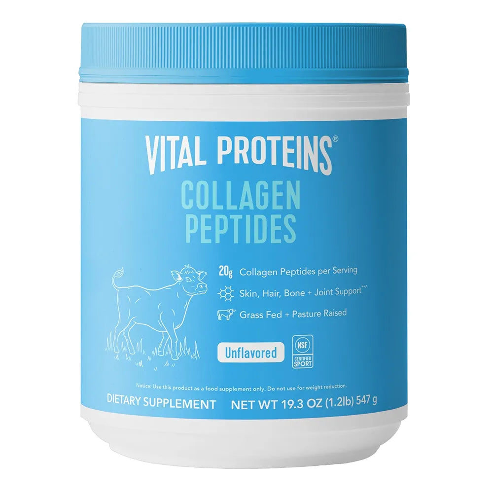 Vital Proteins Collagen Peptides Powder | Unflavored Collagen for Hair, Skin, Nails, Bones & Joints