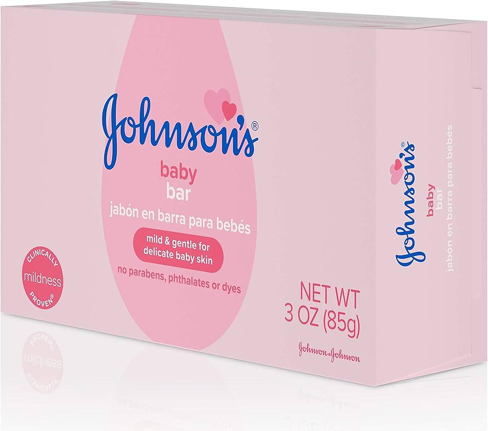 Johnson's Baby Body Soap Bar | Gentle, Hypoallergenic & Dermatologist-Tested