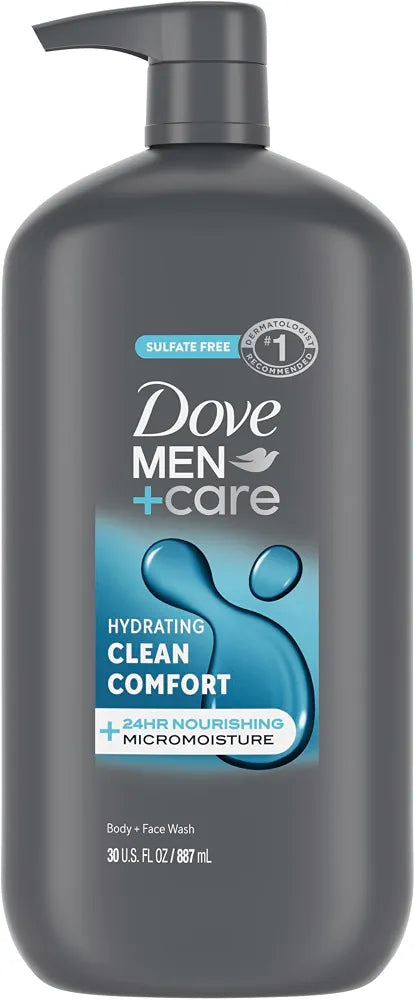 Dove Men+Care Clean Comfort Body & Face Wash | 30 oz
