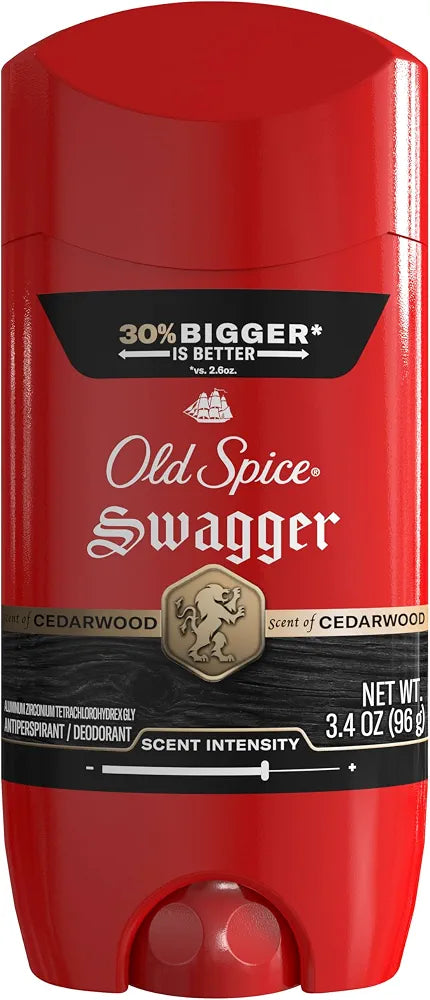 Old Spice Swagger Invisible Solid Antiperspirant Deodorant, 3.4 oz