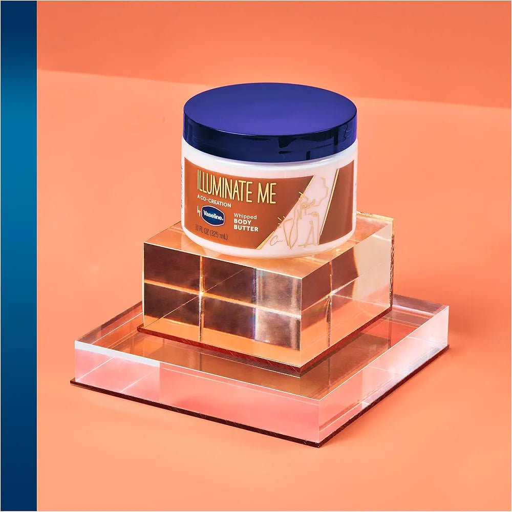 Vaseline Illuminate Me Whipped Body Butter 11 oz