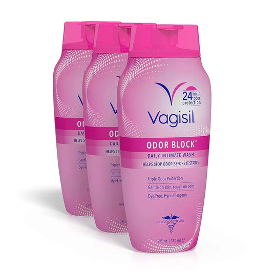 Vagisil Feminine Wash for Intimate Area Hygiene.