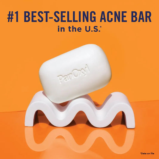 PanOxyl Acne Treatment Bar with 10% Benzoyl Peroxide (4 Oz)