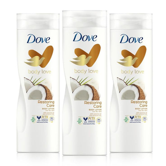 Dove Restoring Care Body Lotion with Coconut Oil & Almond Milk
